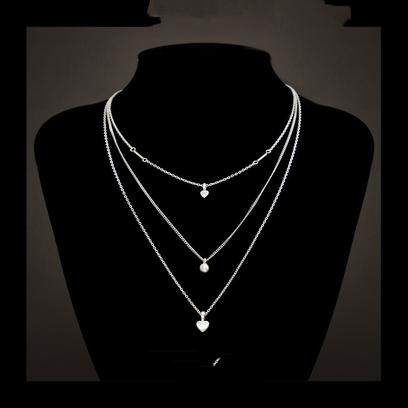 Retro Fashion Multi-layer Necklace Sweater Chain Women