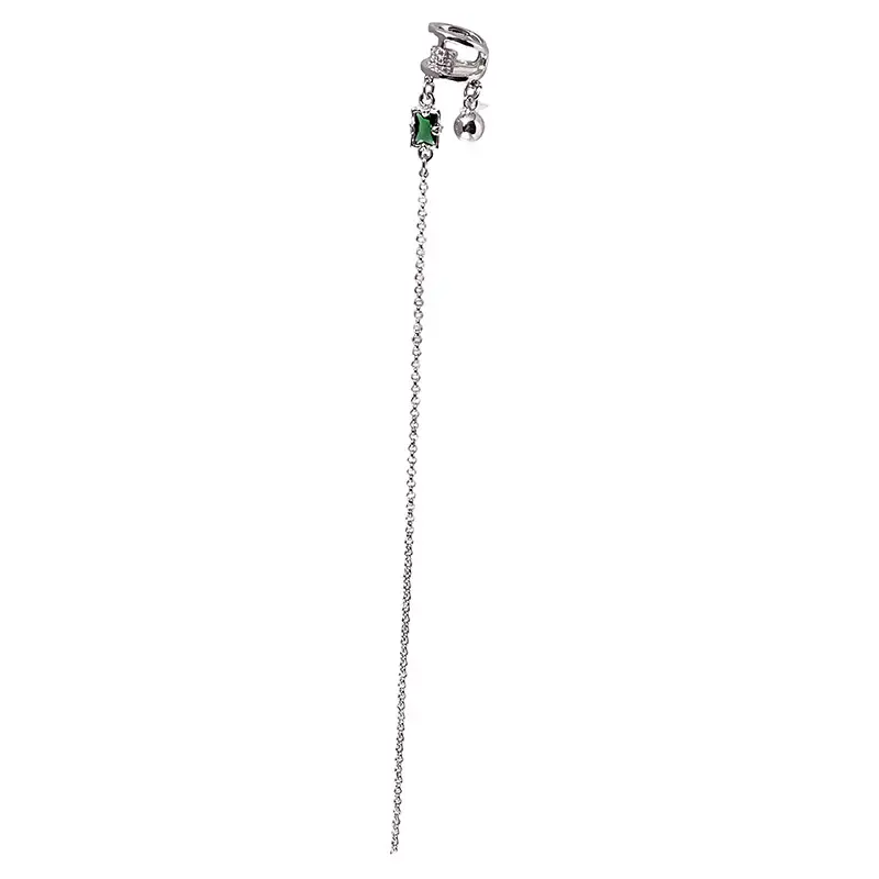 Emerald Premium Earrings Ear Clips