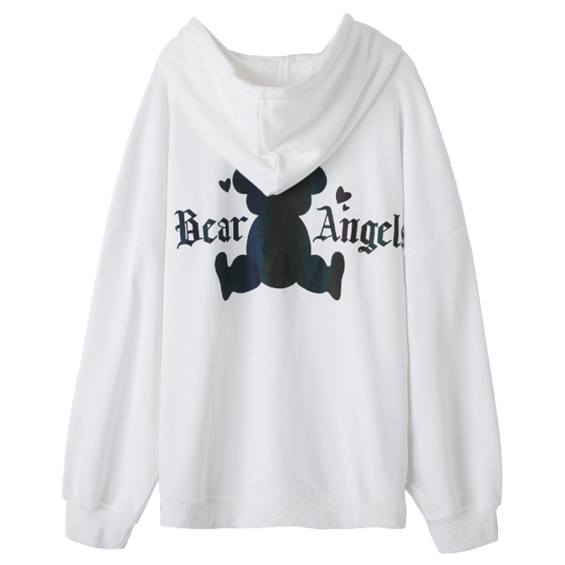 Title 6, Fashion personality trendy ins bear sweater women