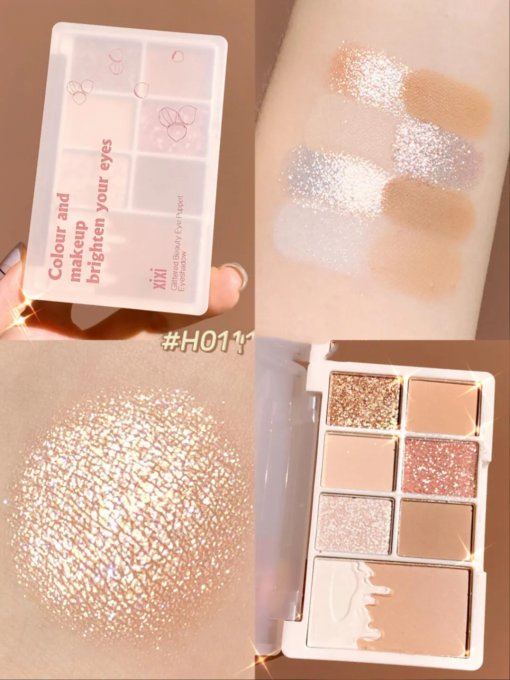 Daily All-match Chestnut 7-colour Eyeshadow Palette