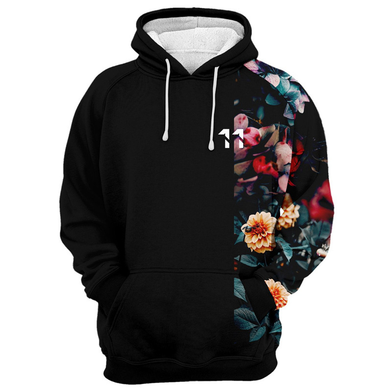 Title 5, 3D cool pattern hoodie