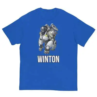 Women's Cotton Round Neck Short Sleeve Printing Blue - Shop at LoveMi