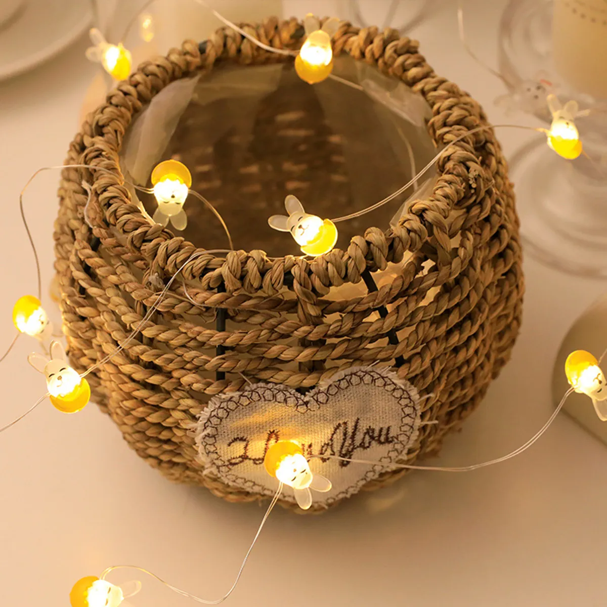 Easter LED Bunny String Lights Easter Decoration For Home Carrot Rabbit Fairy Light Supplies Happy Easter Gifts Party Favor – image 3