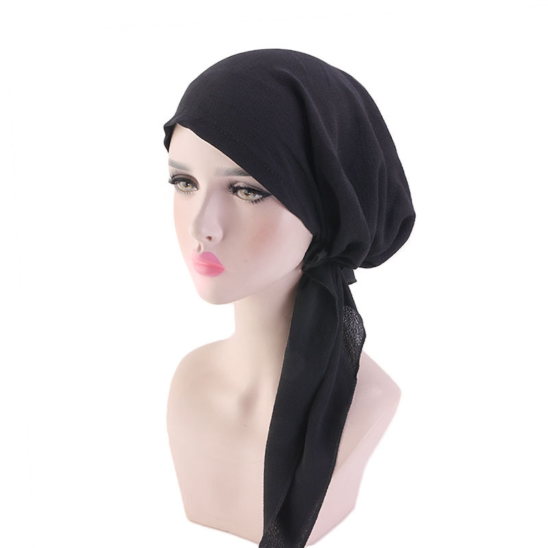 Pleated Polyester Long-Tail Hat, picture 5 of 12