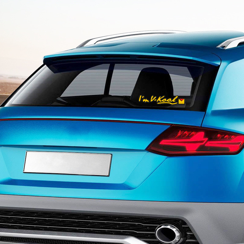 Car Personality Decorative Stickers Triangle