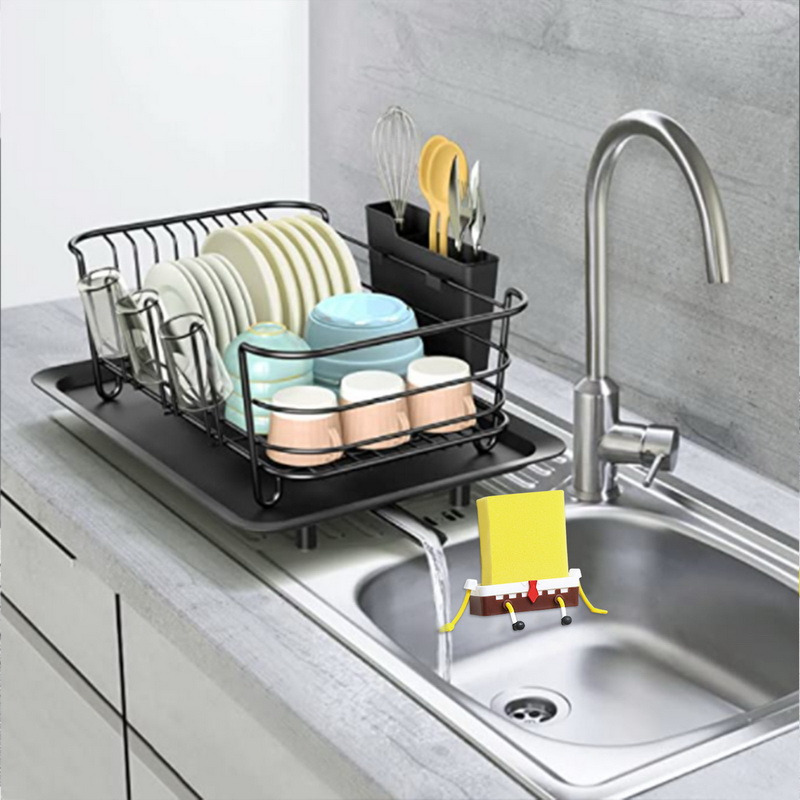 Title 1, Non Perforated Drain Rack In Kitchen