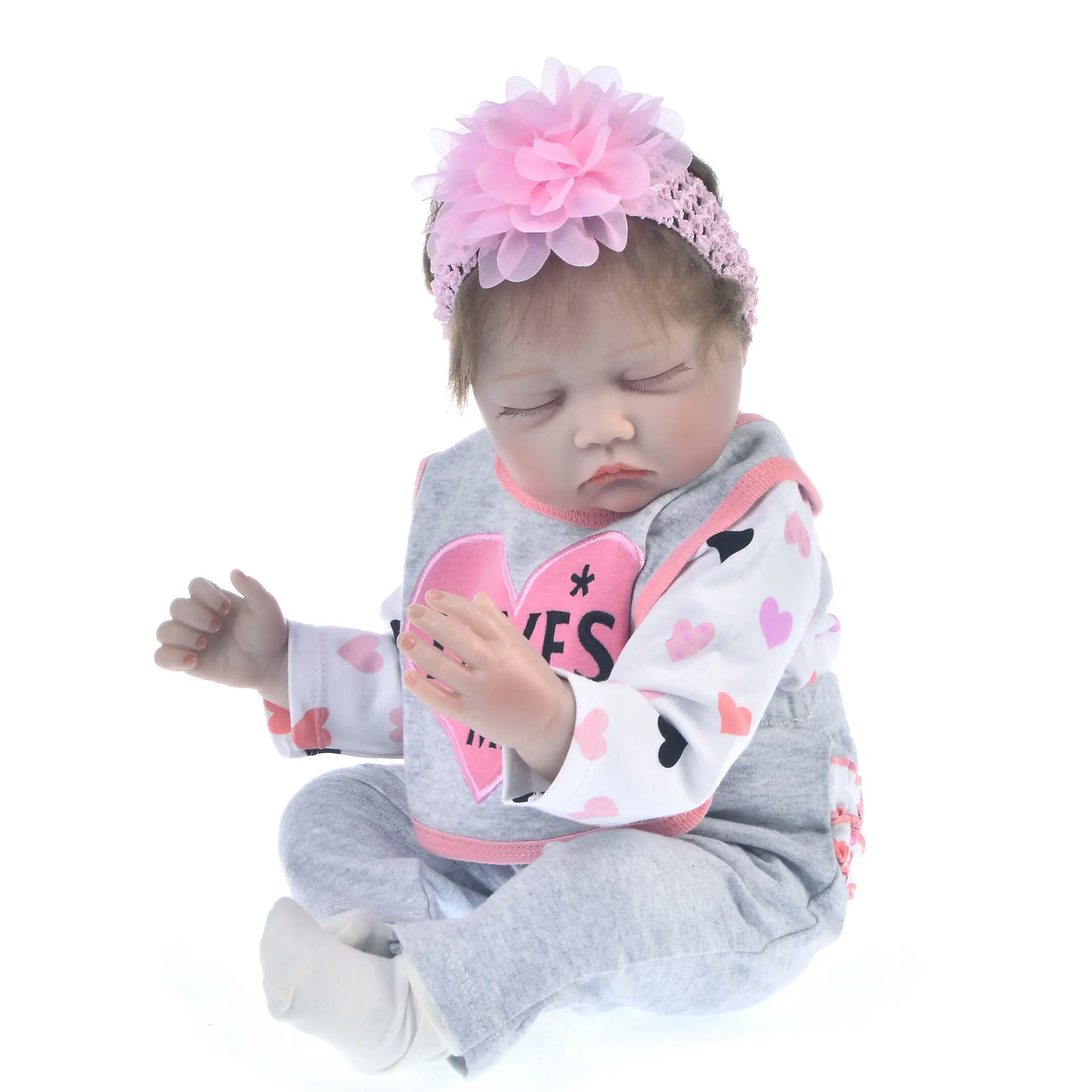 Beautiful Doll With Closed Eyes