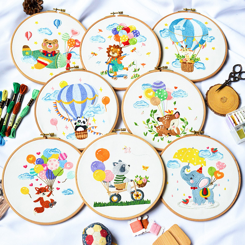 Children's Embroidery Diy Material Package — image 1