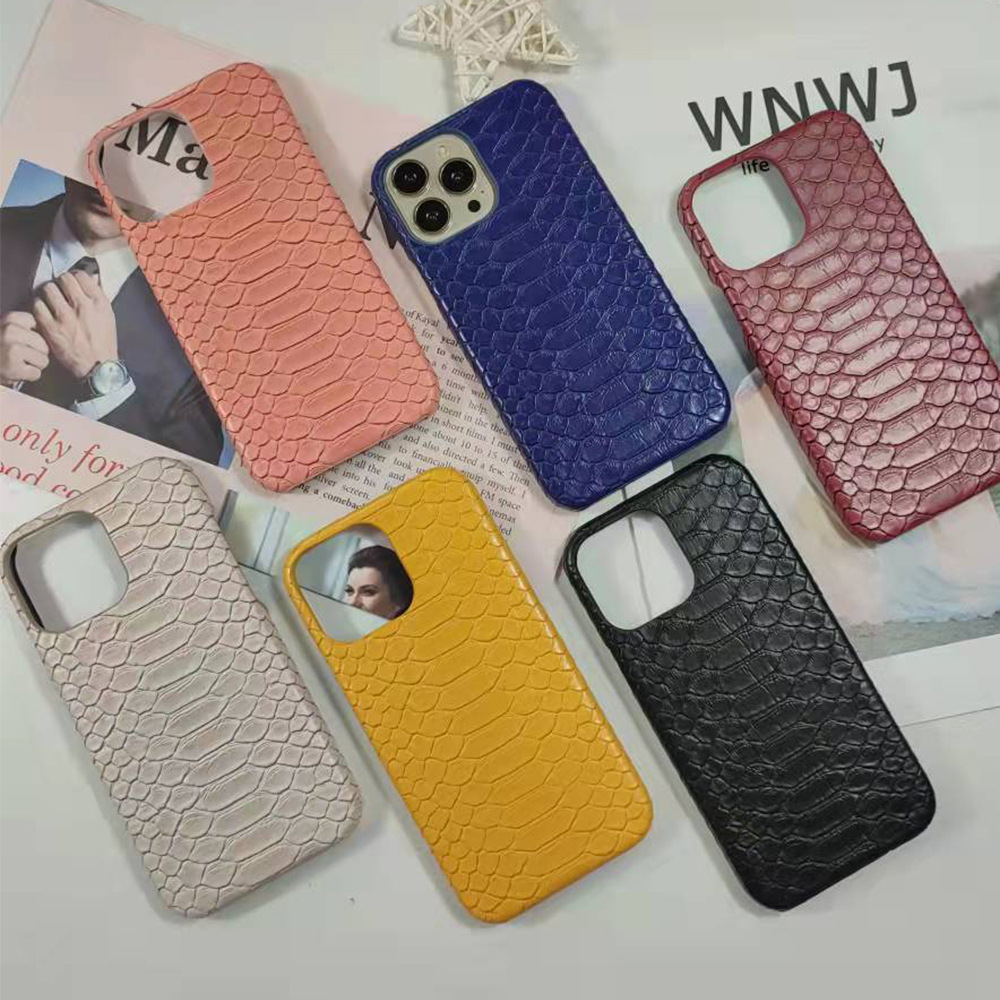 Snakeskin Oil Edge PC Full Coverage Frosted Phone Case