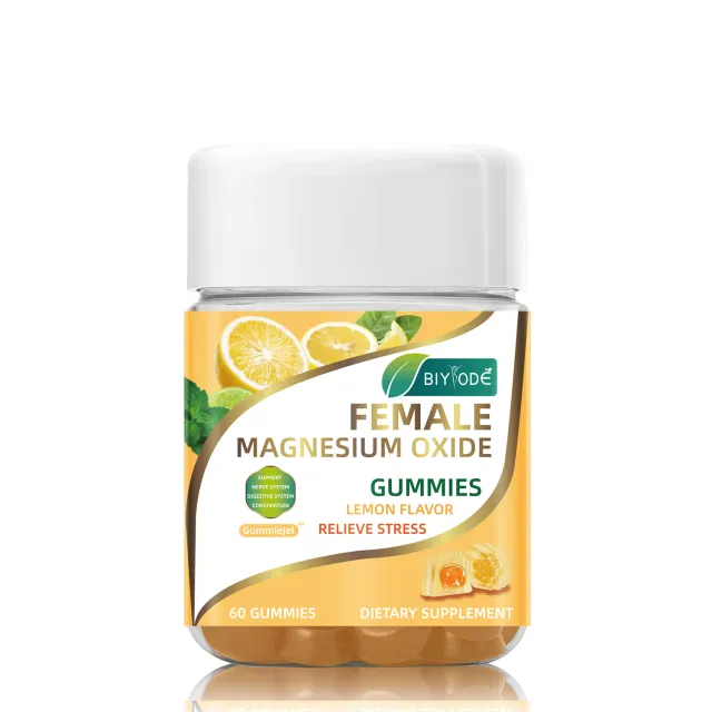 Custom Magnesium Oxide Gummies Supplement Gummiegel For Daily Stress Relief Support Original - Shop at LoveMi