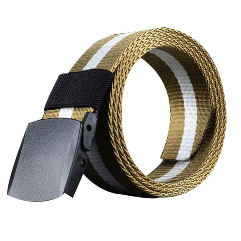 Title 4, Canvas Belt Men Automatic Buckle Outdoor