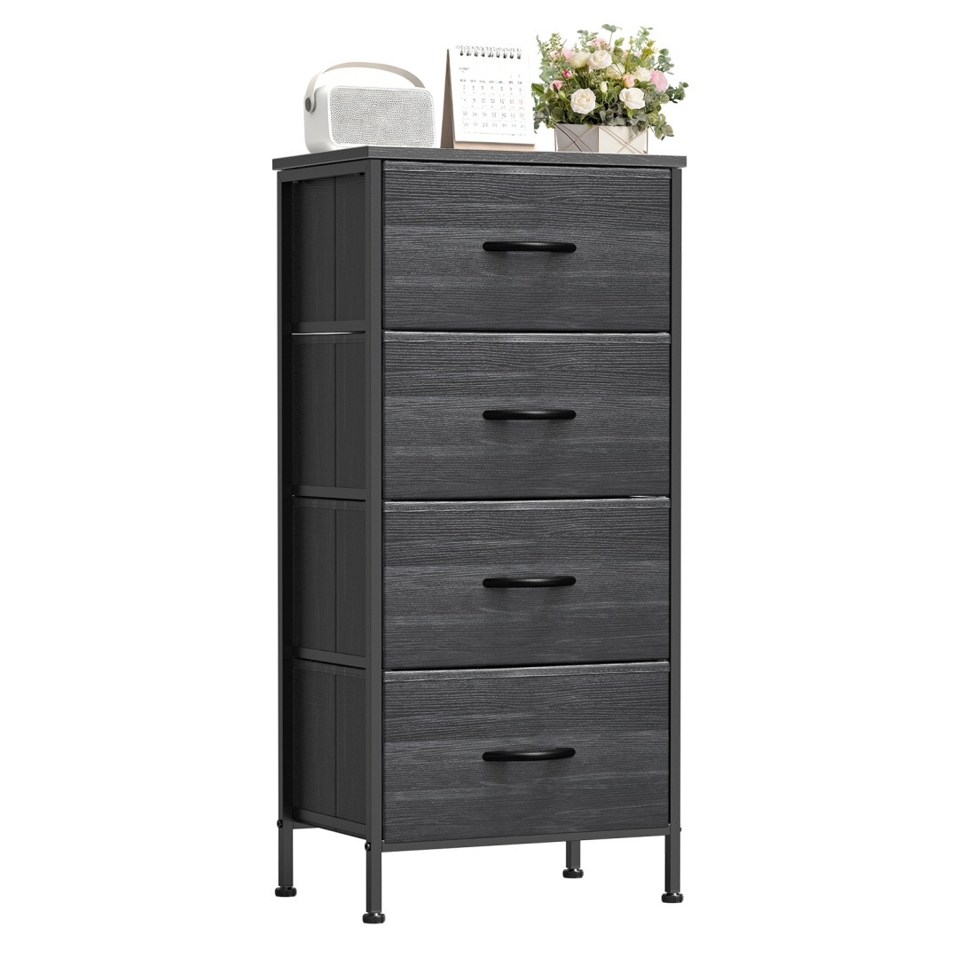 Wooden Top Cabinet Night Stand Dresser For Closet image 30