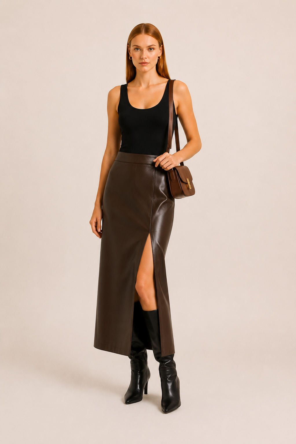 Women's Sleeveless Scoop Neck Bodysuit Soft Stretch Essential Basic Top