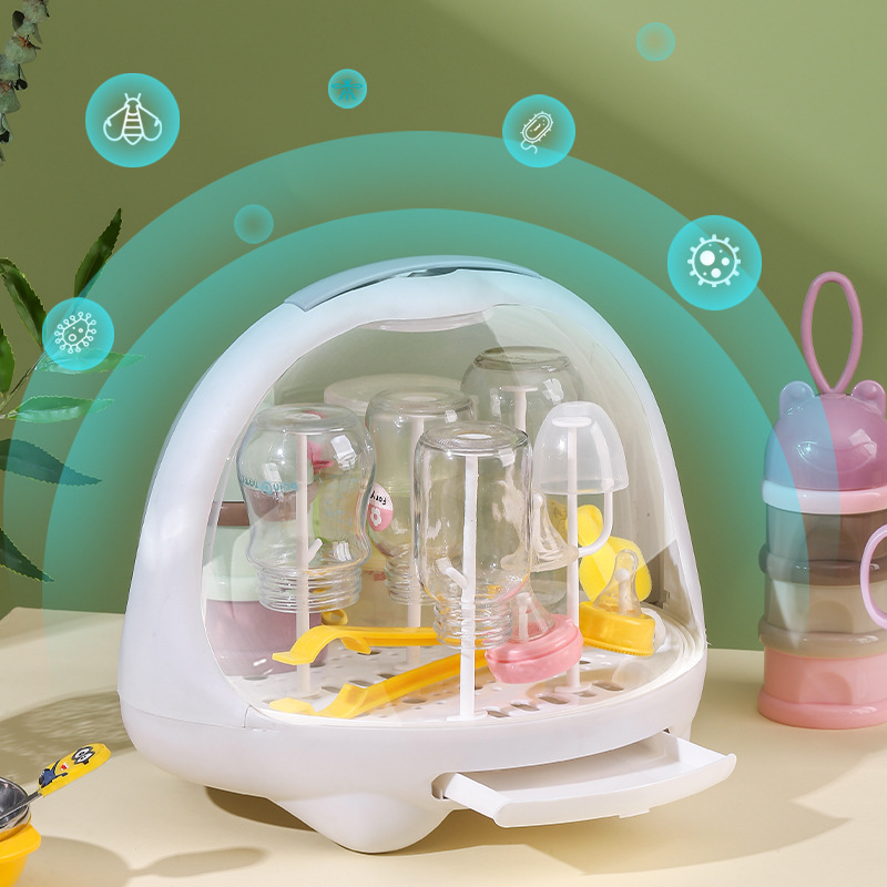 42a904aa 120b 405b aa1b 9753125dfa7c - Baby Cutlery Bottle Storage Box Drain Rack
