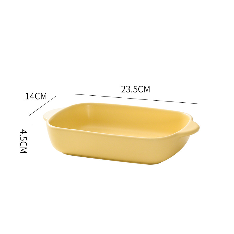 Title 4, Ceramic Baking Bowl For Household Micro-oven Ut...