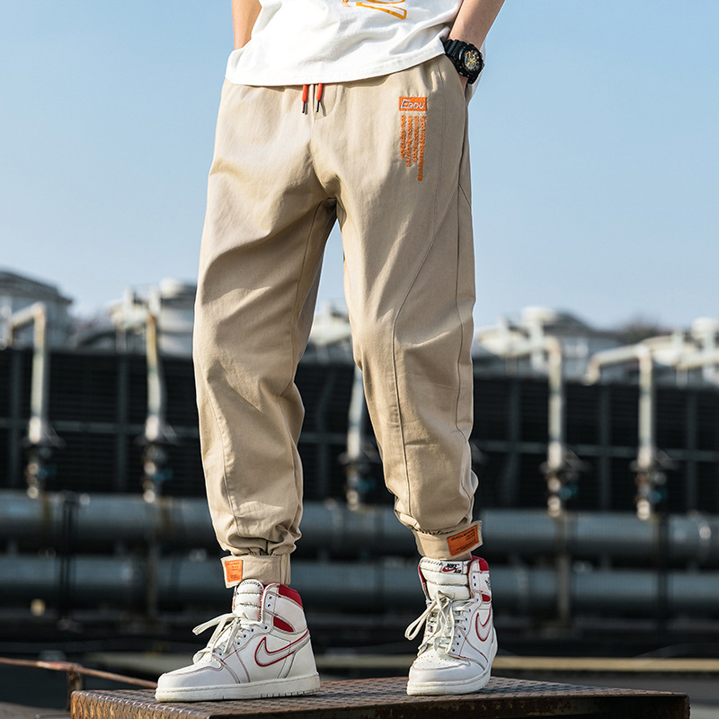 Title 7, Mens All-match Cotton Sports Trousers Overalls...