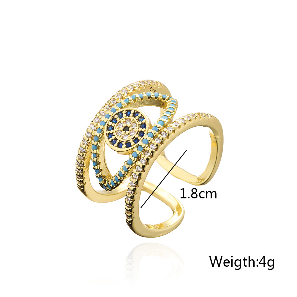 Title 3, Hand Schmuck Ring Kupfer vergoldet Echtgold Mic...