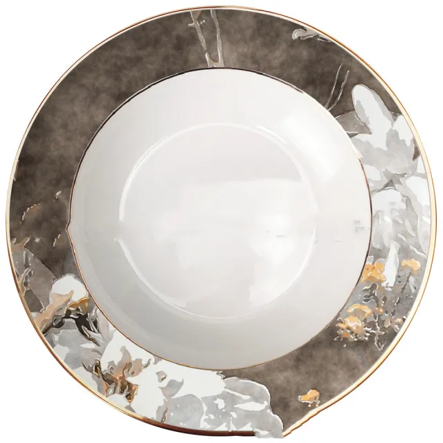 Creative Ceramic Household New Flower Style Dinner Plate G - Shop at LoveMi