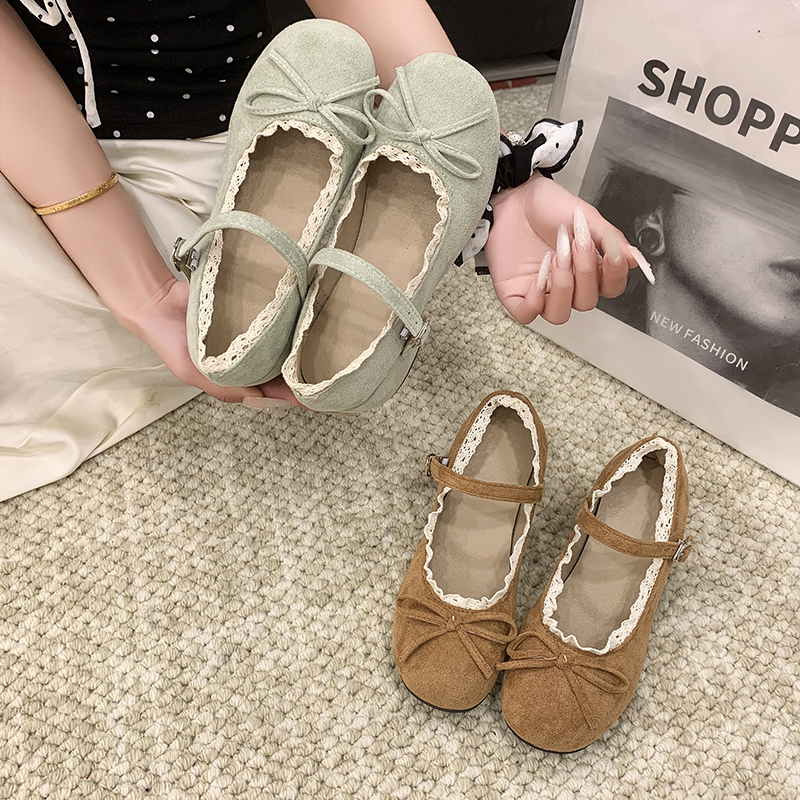 French Mary Jane Shoes For Women, New Arrival Spring 2026, Block Heel Height Increasing, Round Toe, Low Cut Pumps, Versatile Fashion Shoes Matching Dr