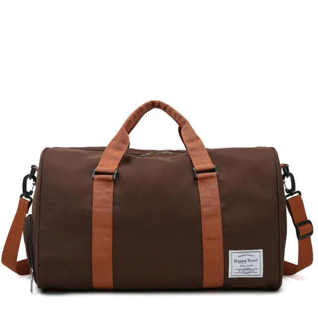 Women Travel Bag Fitness Sports Gym Tote Workout Duffel Bag Brown - Shop at LoveMi