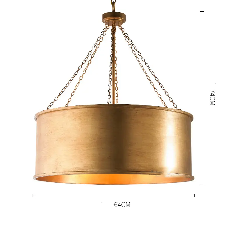 Antique Rural Iron Chandeliers Are Simple