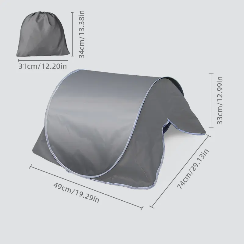 Beach Back Sun Shade Shelter Portable Mini Beach Tent Sun Canopy For Outdoor Rest Lawn Park Travel
