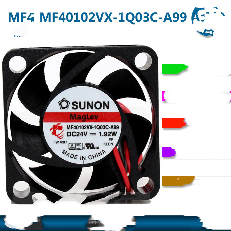 Title 5, New MF40102VX-1Q03C-A99 Fan 24V 4 cm Large Air ...