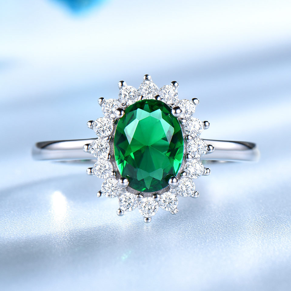 Threecolor Baby Stone Ring Women — foto 2