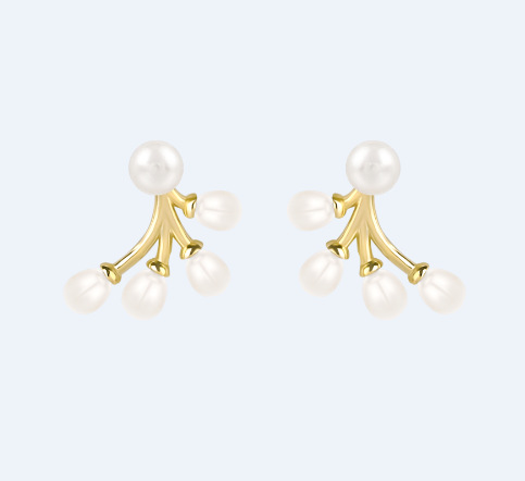 Title 8, Boucles doreilles femme simples en argent ster...