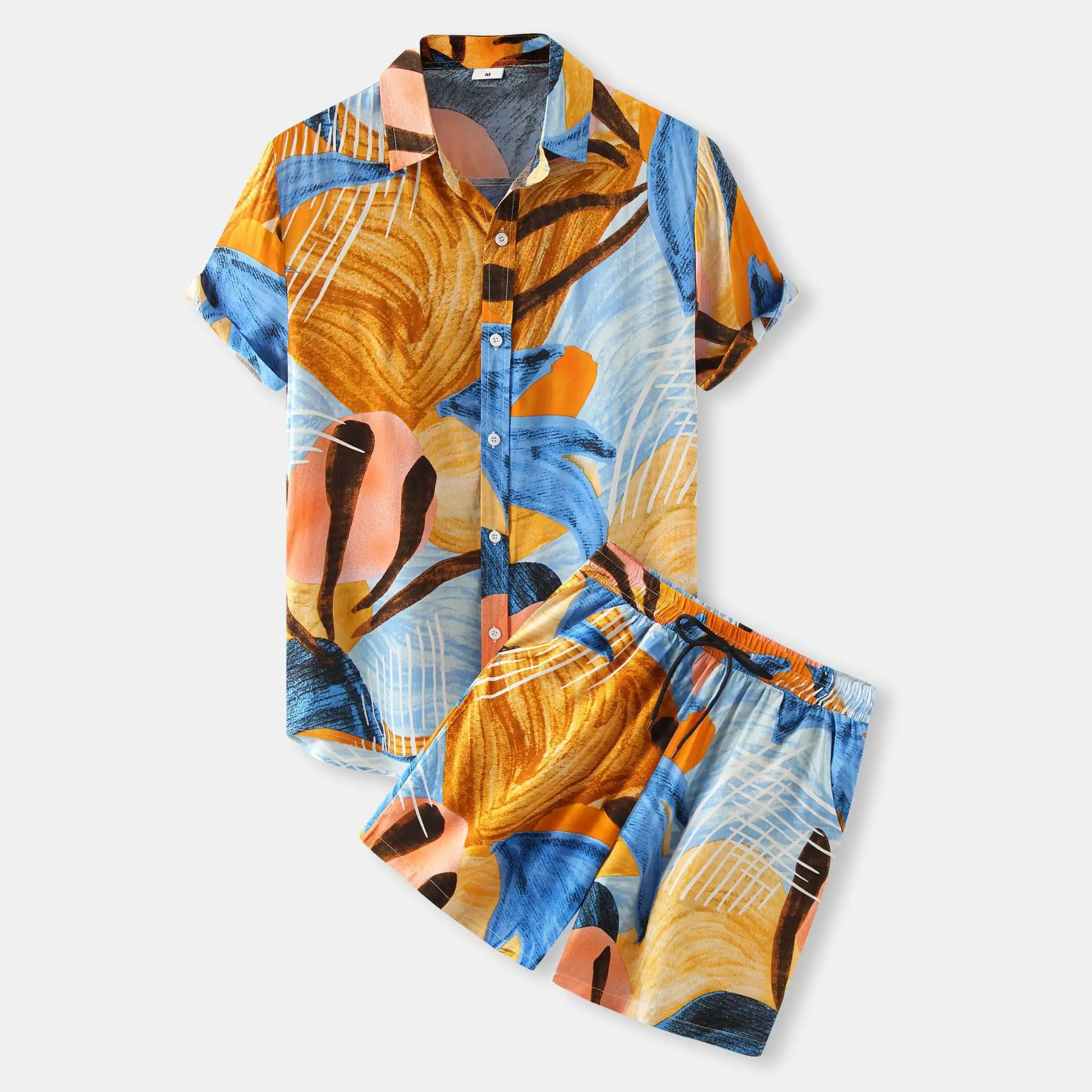 Fashion Hawaii Beach Short Sleeve Shirt Two