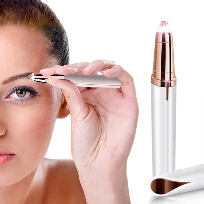 Eyebrow Epilator Maquiagem Profissional Completa Trymer Do Brwi Eye
