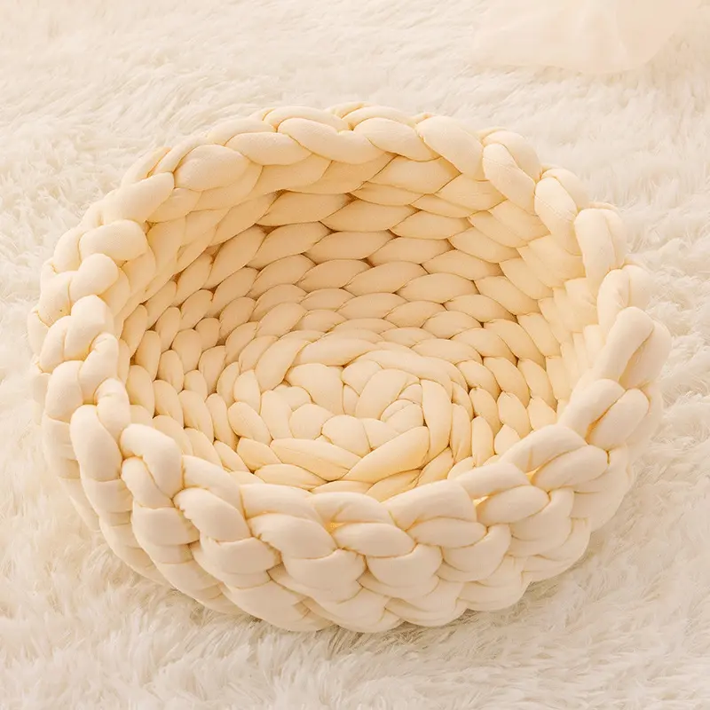 Cat House Cushion Soft Long Plush Warm