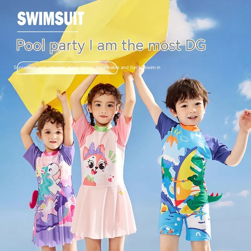Cartoon Children's Swimsuit