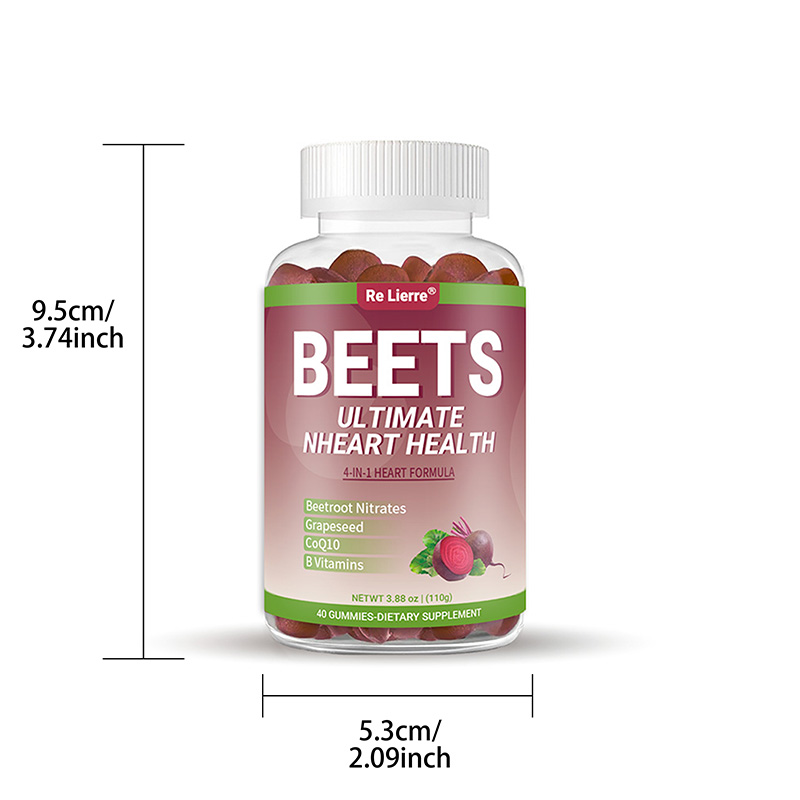 Beet Gummy Candies