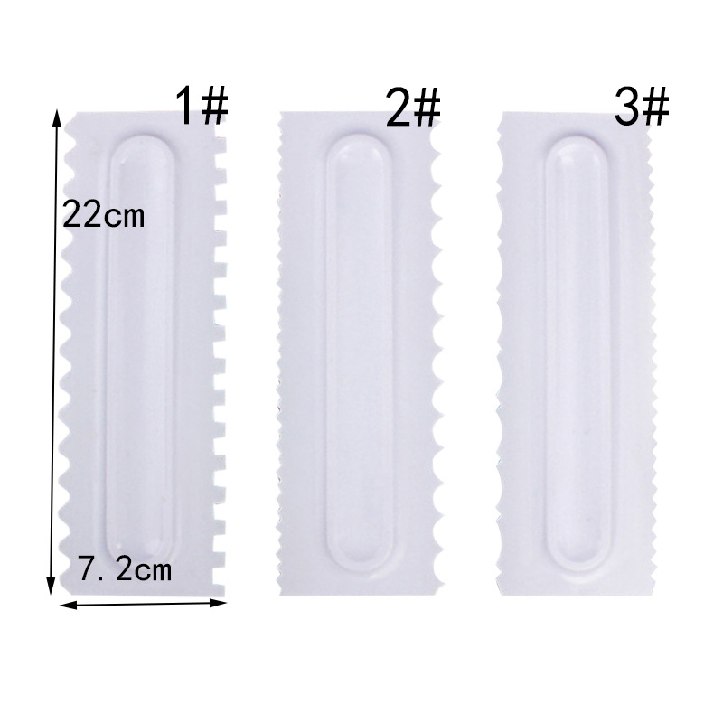 Title 5, Cream scraper comb plastic scraper