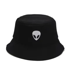 Street Trend Hip Hop Dance Basin Hat Outdoor - Black - View 1