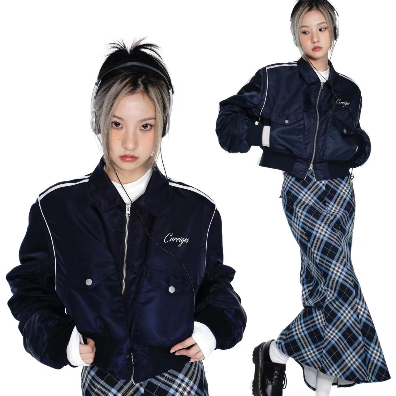 Title 1, Vintage Flight Jacket Thin Women