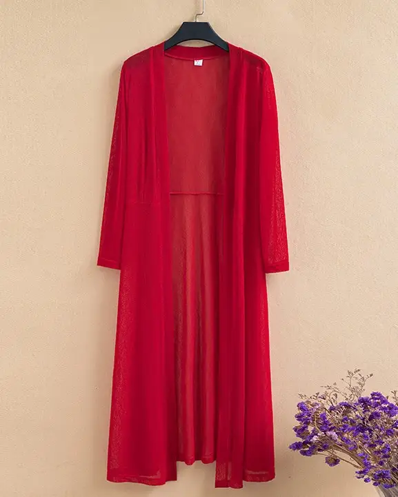 Women's Clothing Women's Long Shawl Coat Over-the-knee Seaside Cloak