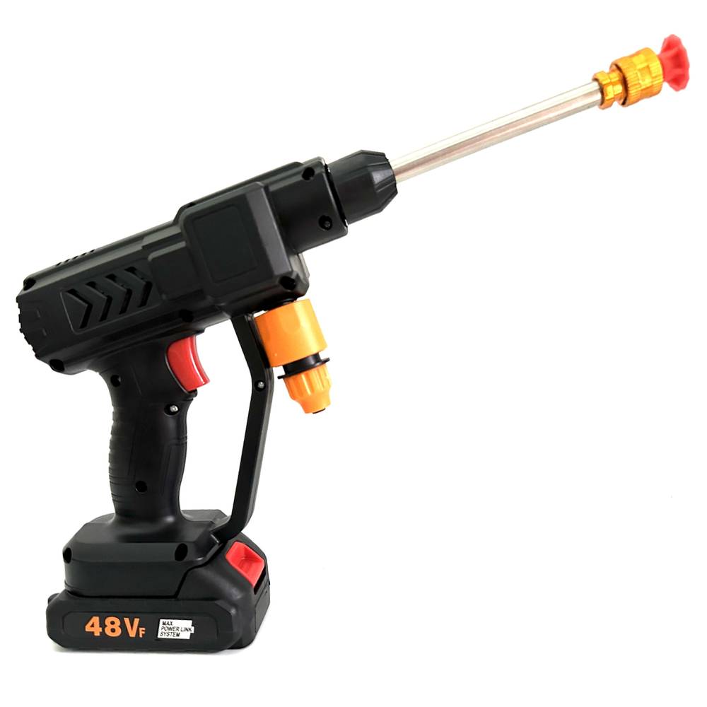 2 Battery Cordless Car High Pressure Washer Jet Water Wash Cleaner Gun Portable 2