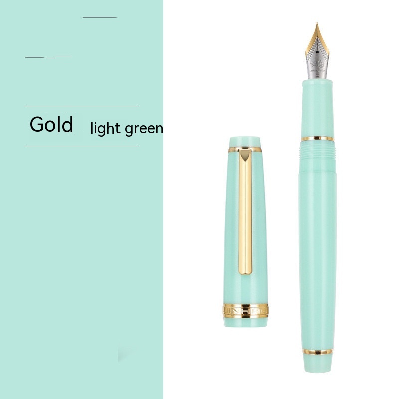 Light Green Gold Clip