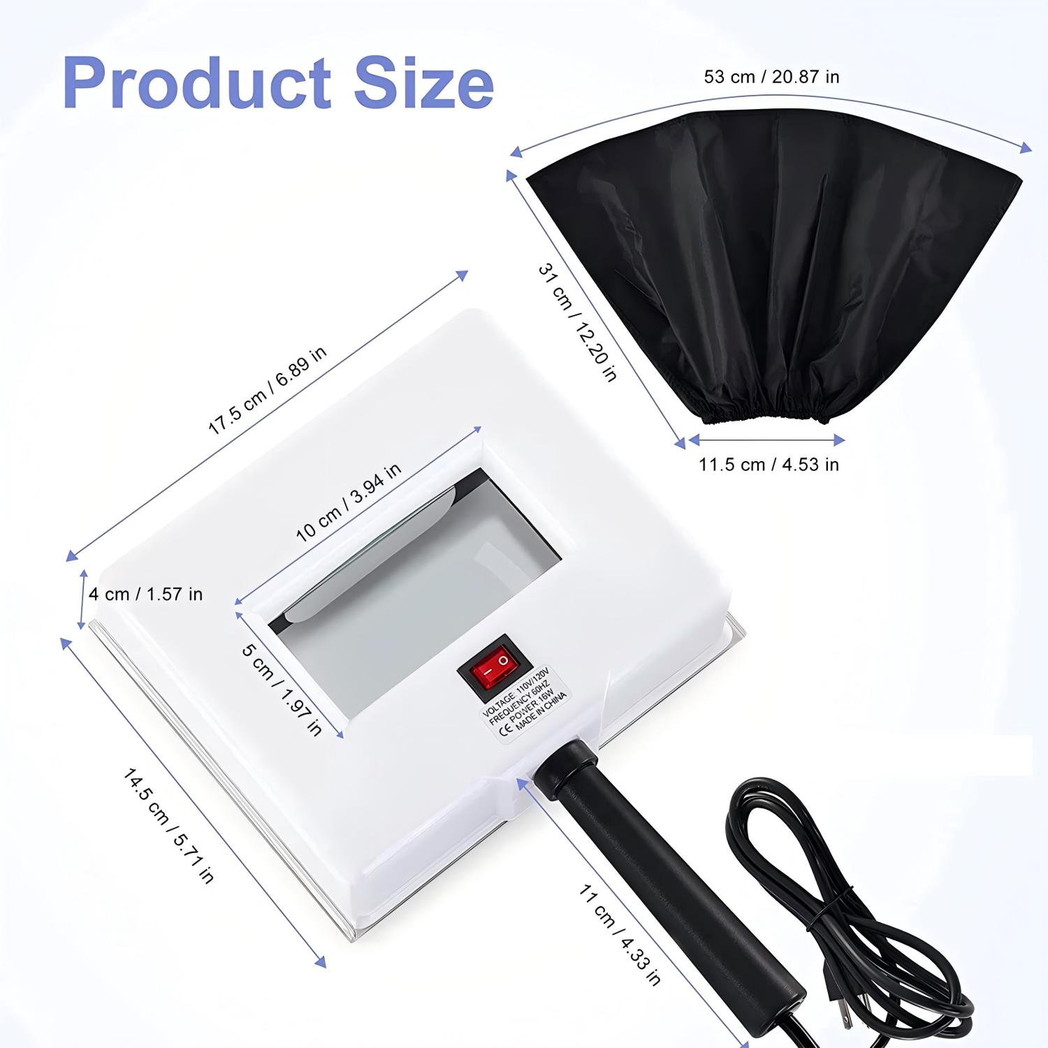 Woods Lamp Beauty Salon Spa Facial Care Analyzer UV Light Skin Diagnose Tester