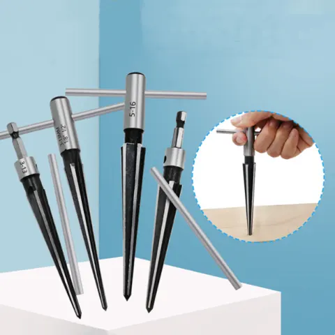 Round Shank Hex Taper Reamer Woodworking Chamferer