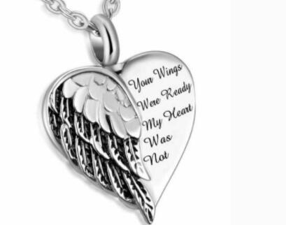 Stainless Steel Love Perfume Bottle Pendant  Birthday Stone