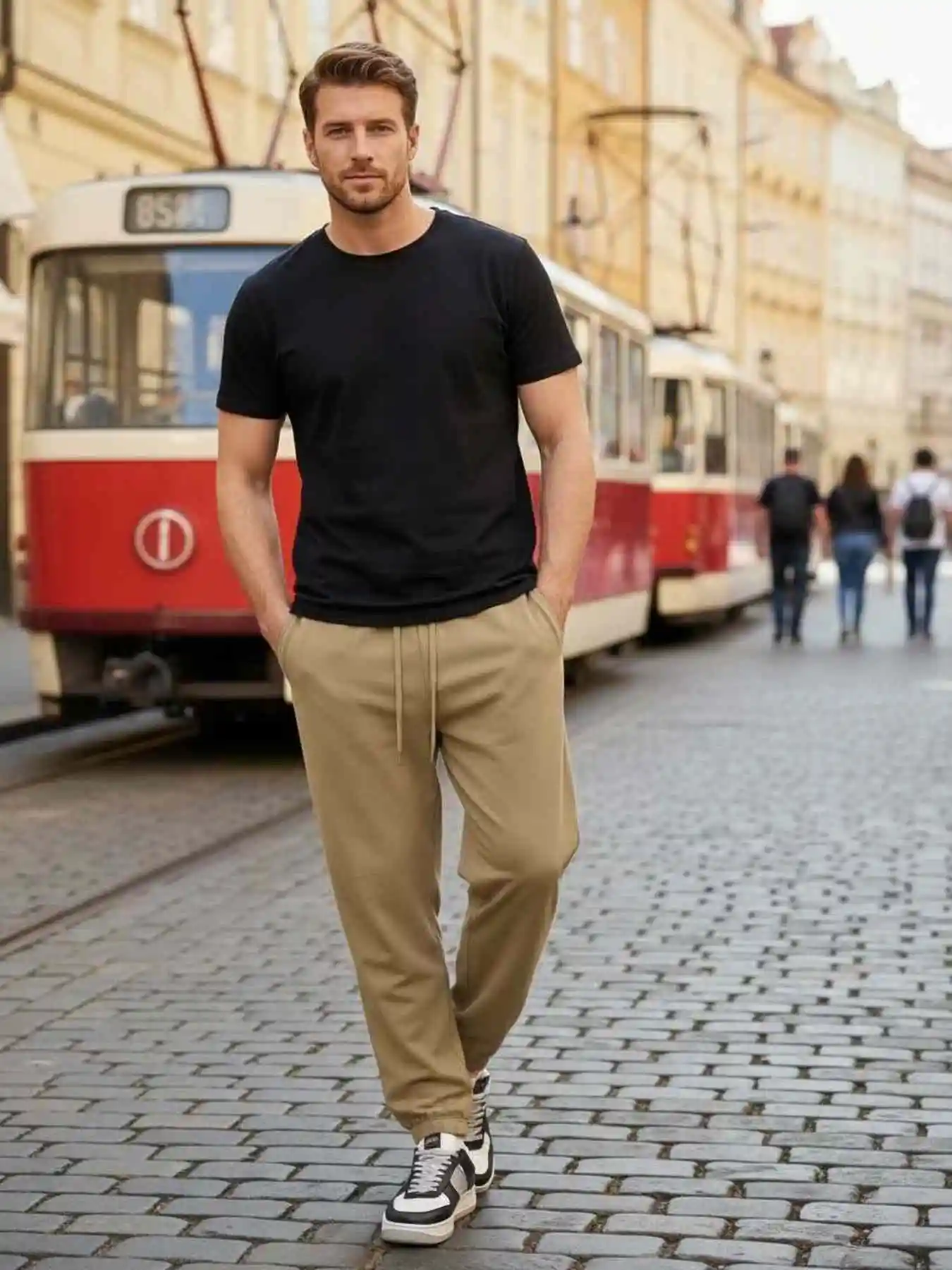 Casual Pants, Trendy And Fashionable Men's Long