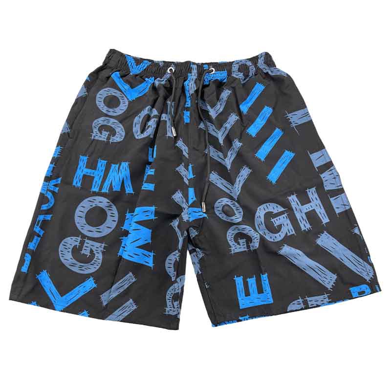 Title 12, Printed Board Shorts Drawstring Casual Pants Su...