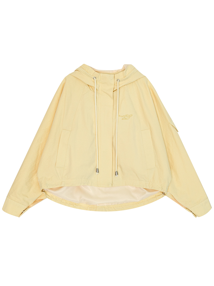 Women's Casual Simple Hooded Jacket