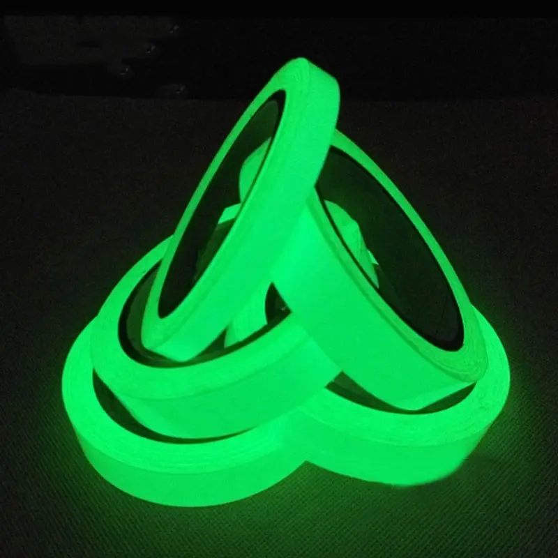 Super Bright Luminous Tape Sticker Self-luminous Fluorescent Strip Green