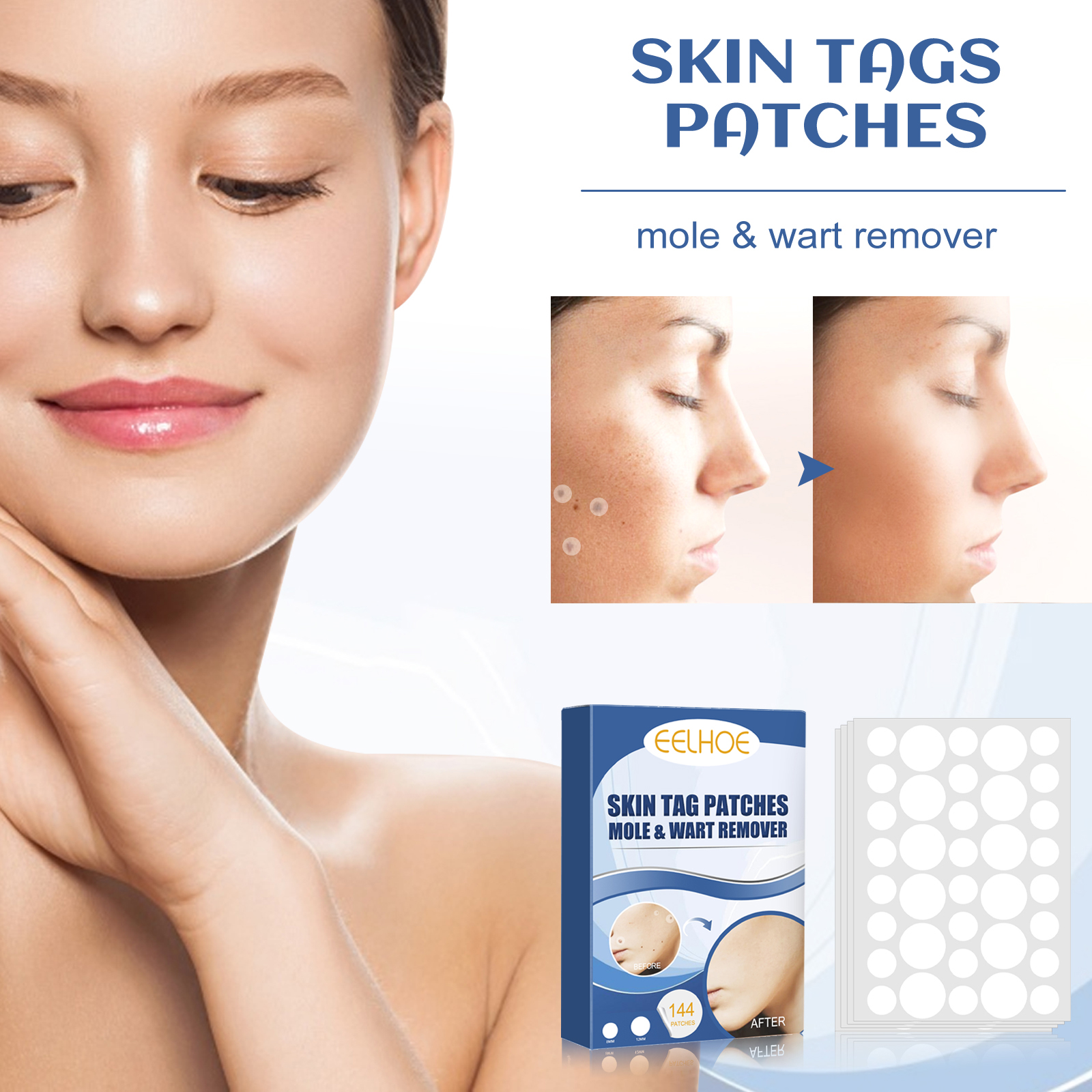 Skin Smoothing Patches   144PCS — foto 5