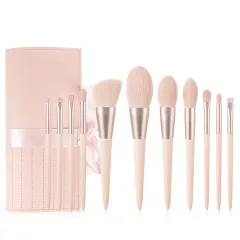 Make-up Kit Beauty Brush Girl - 11Pink Ribbon Powder Bags - View 1