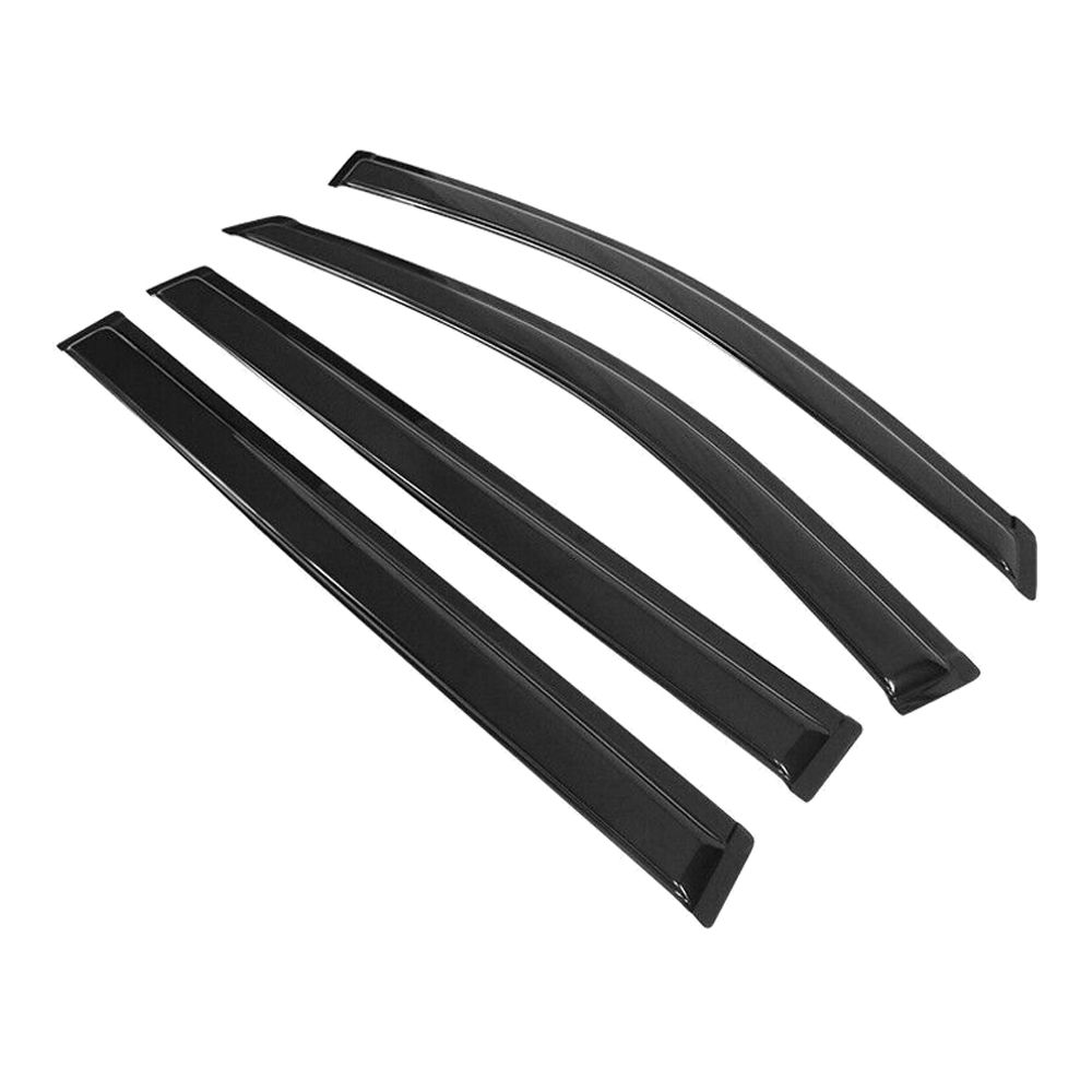 Fits 04-10 T Oyota Sienna Acrylic 4PCS Side Window Visors Vent Sun Rain Guards